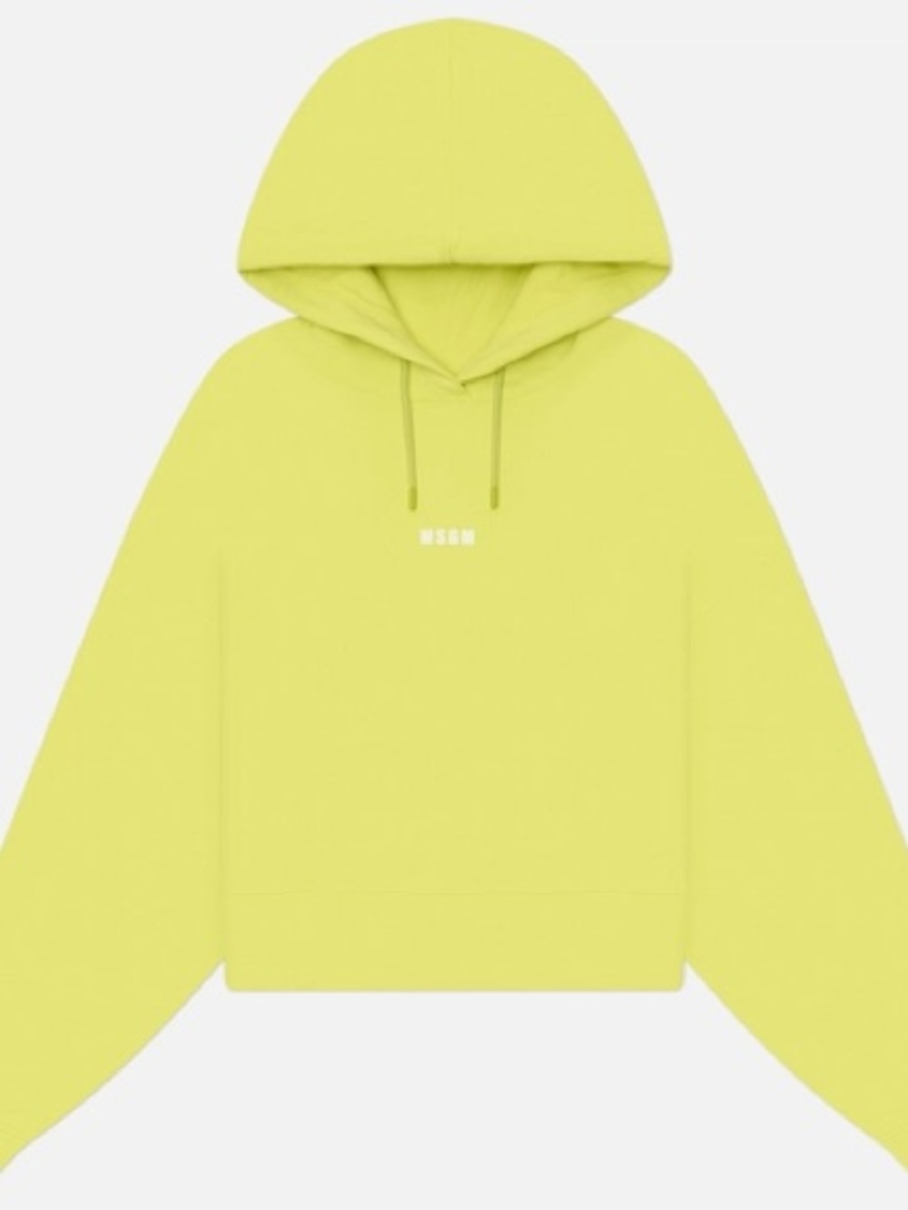 ✨ MSGM Felpa Sweatshirt in Lemon
Yellow ✨